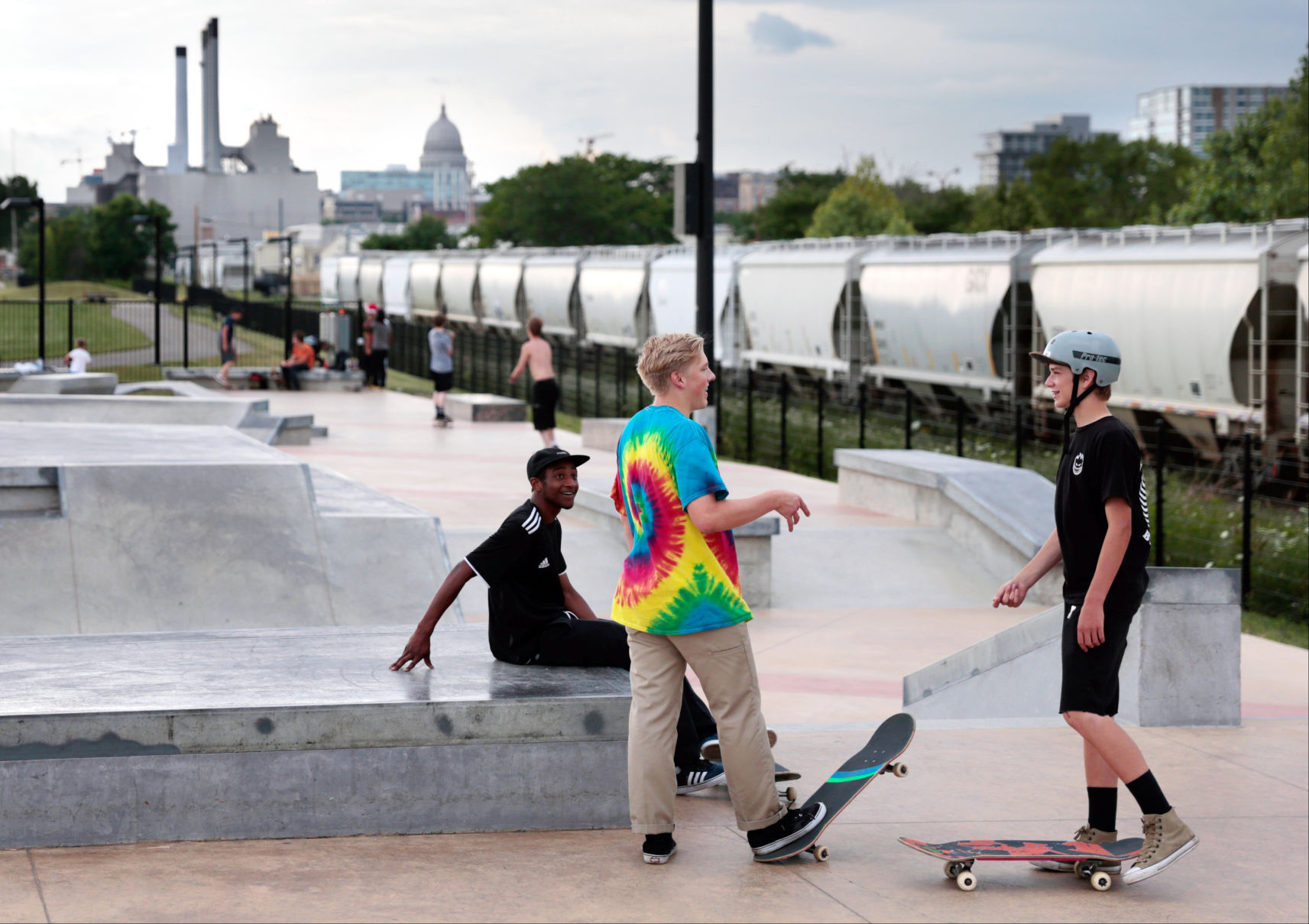 Madison's first skatepark finds success among growing skating community
